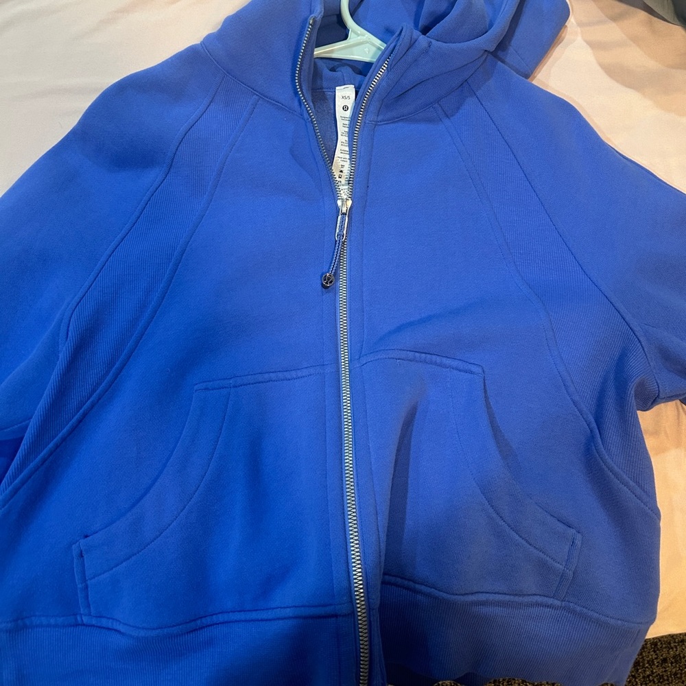 Lululemon Wild Indigo Full Zip Scuba